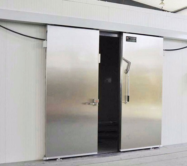 不銹鋼雙開(kāi)電動(dòng)平移門(mén)